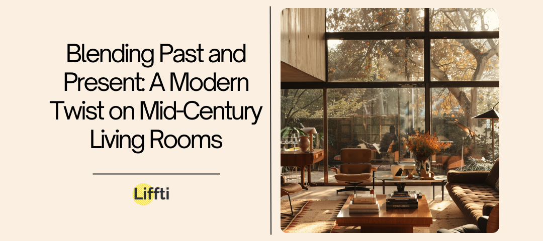 Blending Past and Present: A Modern Twist on Mid-Century Living Rooms