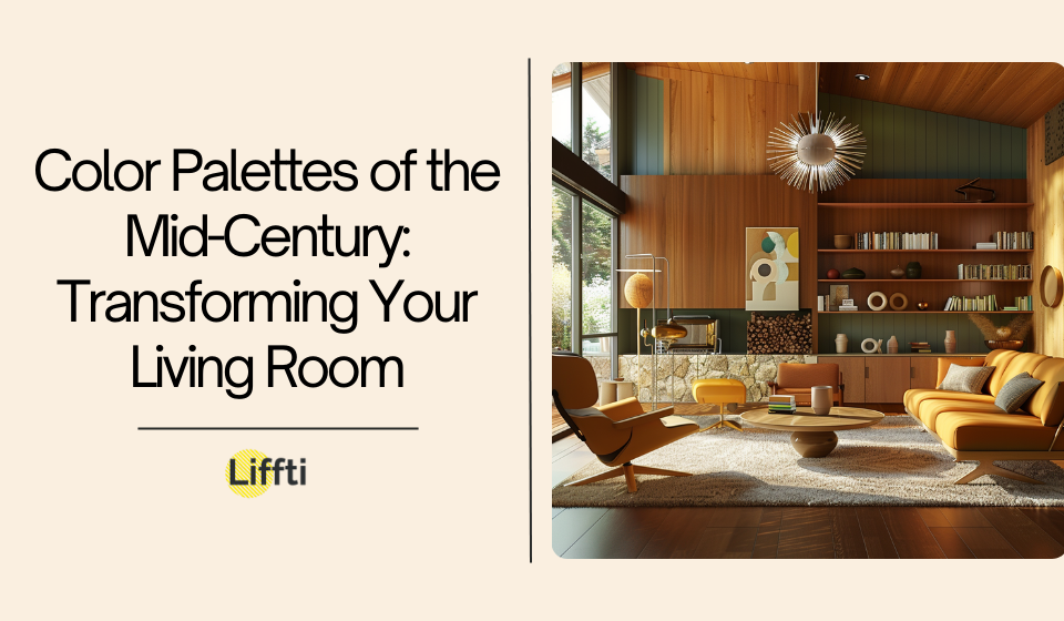 Color Palettes of the Mid-Century: Transforming Your Living Room